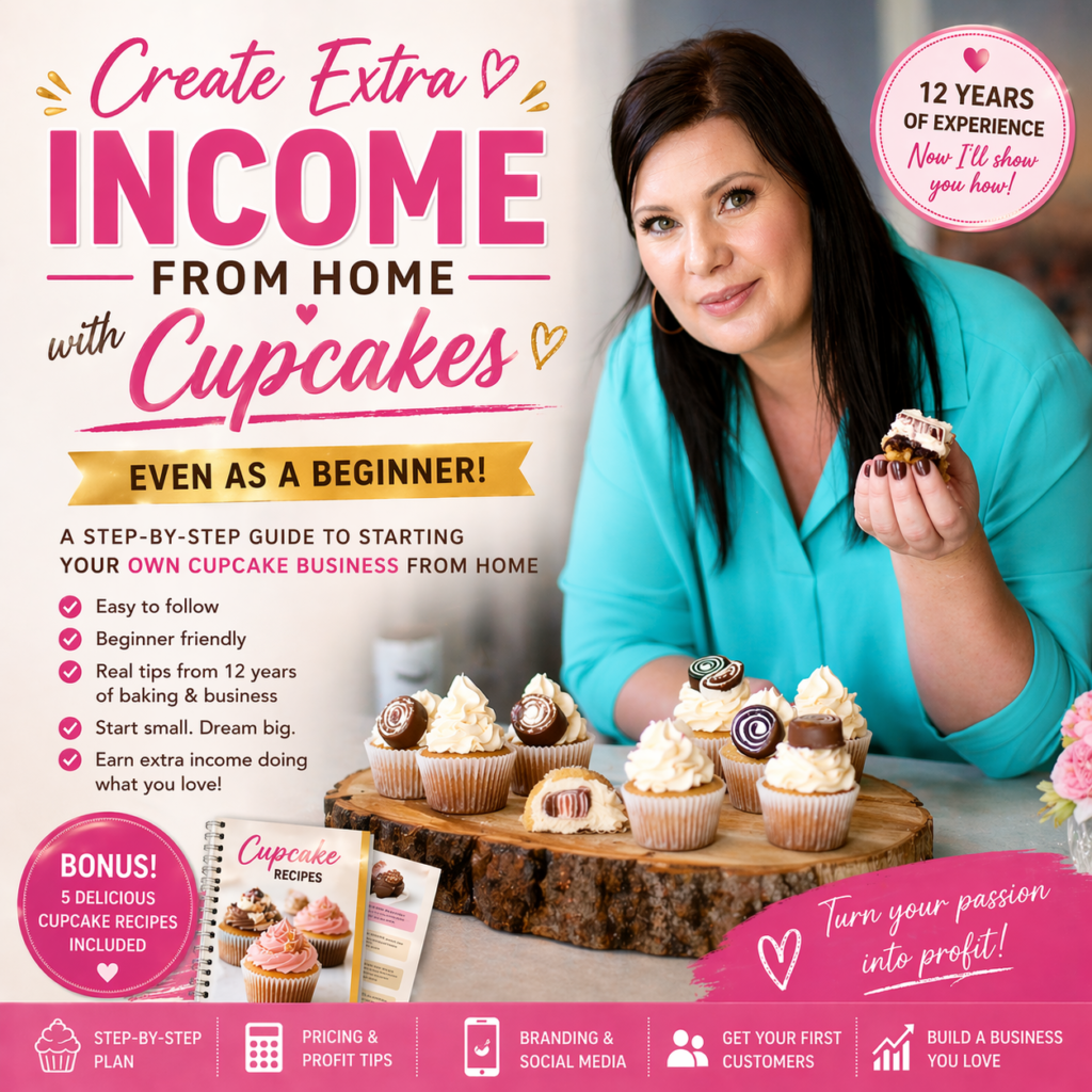 Create Extra Income from Home with Cupcakes 
